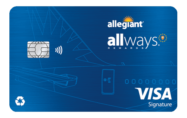 Allegiant Allways Rewards Visa card art