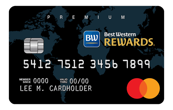 Best Western Rewards Premium Mastercard card art