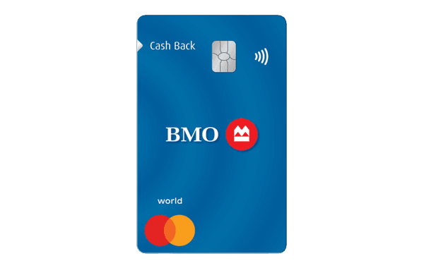 BMO Cash Back Mastercard card art