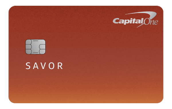 Capital One Savor Student Cash Rewards card art