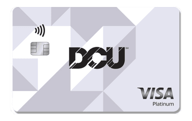 DCU Visa Platinum Credit Card card art