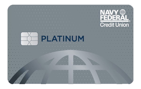 Navy Federal Platinum card art
