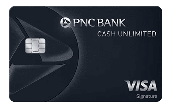 PNC Cash Unlimited Visa Signature card art