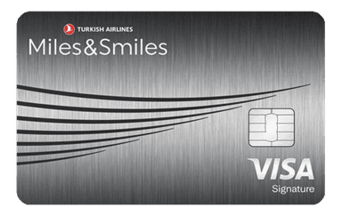 Turkish Airlines Miles&Smiles Premier Visa Signature card art